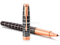 Ручка РЧ "Parker Sonnet Premium Masculine Brown PGT" F черная, подарочной коробке 1931482 от магазина "Карандаш"