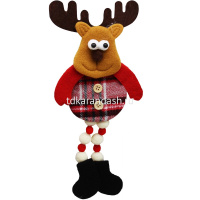 Украшение подвесное Дед Мороз, Снеговик, Олень 28см текстиль, 3 вида Y9867-24 от магазина "Карандаш"