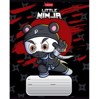 Тетрадь А5 18л клетка "Маленькие ниндзя" на скобе 5 дизайнов 18Т5В1/088960 от магазина "Карандаш"