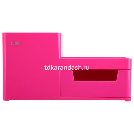 Подставка-органайзер "Rio" 17,5x9x9,2см 4 отделения, пластик, розовая EZ25140 от магазина "Карандаш"