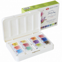 Краски акварельные 12 цветов "Ботаника" 2,5мл кюветы, в картонной упаковке 19421874 от магазина "Карандаш"