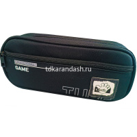 Пенал "Game" 21х9,5х5,5см прямоугольный, 1 отделение, 1 карман, текстиль, 3 цвета 11645-24 от магазина "Карандаш"