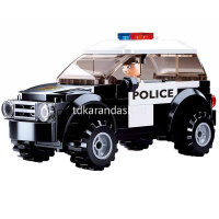 Конструктор "Полиция. Городской патруль" 78 деталей 14х19х14,5см пластик (2 фигурки) M38-B0639 от магазина "Карандаш"