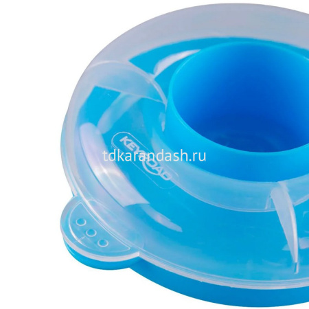 Стакан-непроливайка "Keyroad" 12,5x11x4см пластик, с палитрой KR971830 от магазина "Карандаш"