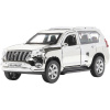 Машина "Toyota Prado Хром" серебро, инерционная, металл 12см (открывающиеся двери) PRADO-SL-CH-WOD от магазина "Карандаш"