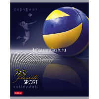 Тетрадь А5 48л клетка "СпортКлуб.Выпуск №2" на скобе 3D лак матовая ламинация 5 дизайнов 061877 от магазина "Карандаш"