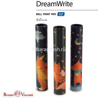 Ручка шариковая "DreamWrite. Лисята" 0,7мм синяя, в футляре, 3 вида 20-0264/01 от магазина "Карандаш"