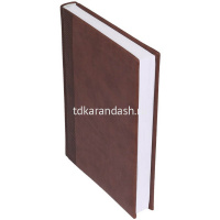 Ежедневник недатированный А5 "Velvet" 352стр., коричневый, искусственная кожа XX21172033-121 от магазина "Карандаш"