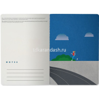 Тетрадь А5 40л клетка "Трамвайчик" прошитый блок матовая ламинация 7-40-001/72 от магазина "Карандаш"