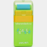 Ластик 60x26x16мм с липким роликом д/удаления остатков ластика, пластик VP154 от магазина "Карандаш"