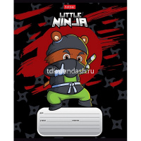 Тетрадь А5 18л клетка "Маленькие ниндзя" на скобе 5 дизайнов 18Т5В1/088960 от магазина "Карандаш"