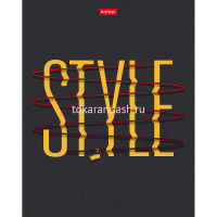 Тетрадь А5 96л линия "Wordsline" на скобе выборочный лак 96Т5вмВ2/057329 от магазина "Карандаш"