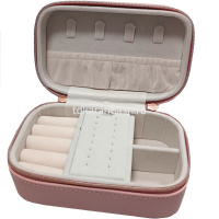 Шкатулка 13х8х6см кожзам розовая Y10602-24 от магазина "Карандаш"