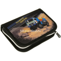 Ранец с наполнением 38х32х23см "J-flex, Dakar" (пенал 27 предметов, мешок для обуви) 21311-51 от магазина "Карандаш"