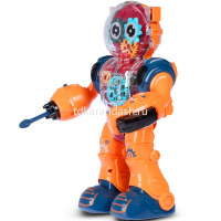 Робот "Костик" 24х18х8,5см (свет, звук, стреляет ракетами) пластик JB0211620 от магазина "Карандаш"
