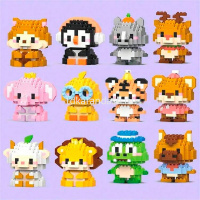 Конструктор 3D "Animals" количество деталей 124-150, 8х11х4см пластик, ассорти W1502/11314-24 от магазина "Карандаш"