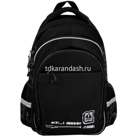Рюкзак "Трансформер" 31х44х16см, 600гр, 1 отделение, 5 карманов, черный 68258 от магазина "Карандаш"
