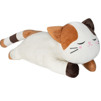 Ленивый кот 22см бело-коричневый KSO1K от магазина "Карандаш"
