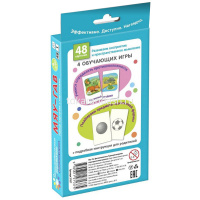 Набор карточек. Мяу-гав. Противоположности. Развиваем восприятиеи пространств.мышление 48стр. от магазина "Карандаш"