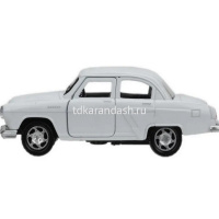 Машина "Ретро-модель" белая, инерционная, металл 12см (открывающиеся двери) RETRODY-12-WH-WOD от магазина "Карандаш"