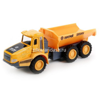 Самосвал карьерный инерционный металл 15см (открывающиеся двери) SB-17-55-A-WB от магазина "Карандаш"