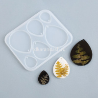 Молд силиконовый "Капли" 108х91мм SMER-03 от магазина "Карандаш"