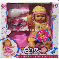 Кукла-пупс 25см с аксессуарами (звук) 2018152 от магазина "Карандаш"
