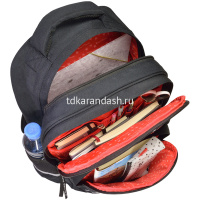 Рюкзак "Сова" 30х40х19см, 800гр, 2 отделения, 3 кармана, черный 12-002/35 от магазина "Карандаш"