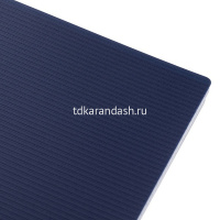 Тетрадь А5 80л клетка "Velvet. Синяя" на спирали пластиковая обложка 081568 от магазина "Карандаш"