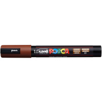 Маркер на водной основе "POSCA" коричневый, пулевидный наконечник, толщина линии 1.8-2.5мм от магазина "Карандаш"