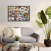 Пазлы 2000 эл. "Premium. Ностальгия. Автомобили мира" 98х68см 083754 от магазина "Карандаш"