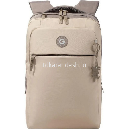 Рюкзак 28х40х16см, 760гр, 2 отделения, 4 кармана, бежевый с обвесом RD-644-1/3 от магазина "Карандаш"
