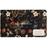 Еженедельник недатированный А6 "Flora. Лесные ягоды" 160стр., золотой срез, искусственная кожа от магазина "Карандаш"