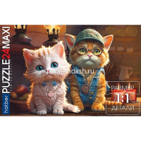 Пазлы 24 эл. "Premium. Мяу стори" 33х48см макси 24ПЗ2_30804/084900 от магазина "Карандаш"