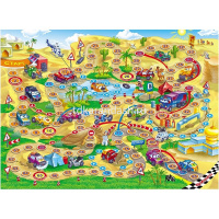 Игра-ходилка настольная "Авторалли"А2 50х70см с кубиком и фишками Ин2_11093/028007 от магазина "Карандаш"