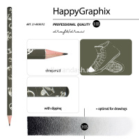 Карандаш чернографитный "Happy Graphix. Boys" НВ 21-0030/12 от магазина "Карандаш"