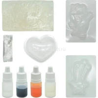 Набор для творчества "Мыло своими руками. Единорог, звезда, сердце" 20х16см С0254 от магазина "Карандаш"