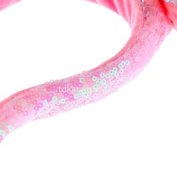 Ободок с ушками 13х50см, с пайетками, текстиль (поднимаются ушки) Y10636-24 от магазина "Карандаш"