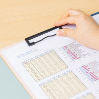 Планшет с зажимом А4 "Linfini" полипропилен бежевый EF403 от магазина "Карандаш"