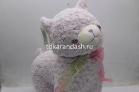 Альпака с бантиком 40см 3 цвета FM6600 от магазина "Карандаш"