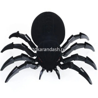 Паук р/у "Хищник" 22х20см черный, пластик (пар, свет, звук) 128A-35 от магазина "Карандаш"