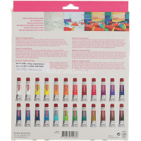 Краски акриловые 24 цвета 12мл Art Creation 9021724M от магазина "Карандаш"