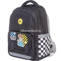 Рюкзак "Влад А4" 40х29х14см, 800гр, 2 отделение, 3 кармана, черный 077939 от магазина "Карандаш"