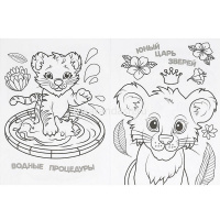Раскраска "Тигрёнок и его друзья" 16 стр. 9785506094975 от магазина "Карандаш"