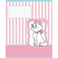 Тетрадь А5 12л линия "Кошечка Мари" на скобе 5 дизайнов 12Т5В2/068760 от магазина "Карандаш"