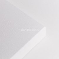 Холст на подрамнике 30х40см 380г/м2, 100% хлопок, среднее зерно 3D 343040 от магазина "Карандаш"