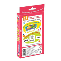 Набор карточек. Читаем слова-слоги. Жук \ Штец А. А. 48стр. 978-5-8112-4329-7 от магазина "Карандаш"