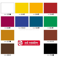 Краски масляные 12 цветов 12мл туба Art Creation 9020112M от магазина "Карандаш"