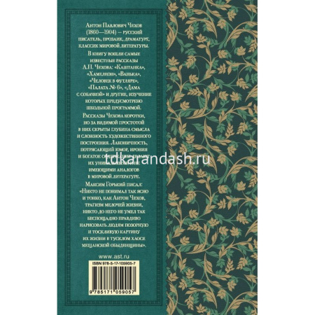 Книга "Классика для школьников. Рассказы" Чехов А.П. 256стр. 978-5-17-105905-7 от магазина "Карандаш"