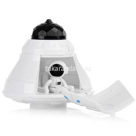 Парковка "Космическая станция 52х29см, пластик, 2 фигурки (свет) LT270667 от магазина "Карандаш"